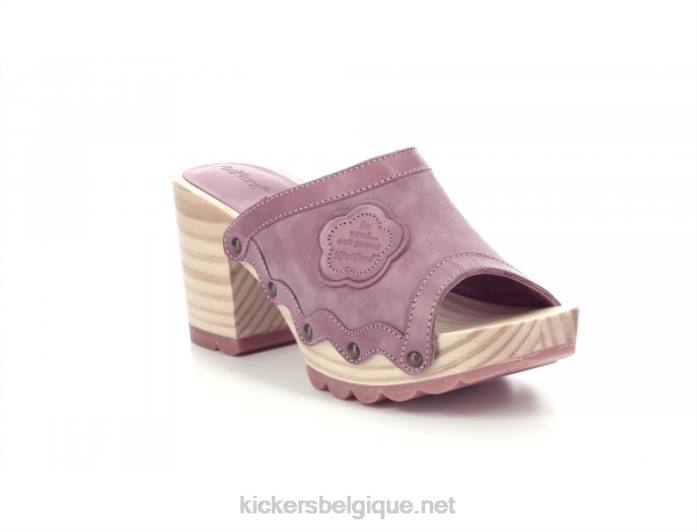 coup de pied woodstok violet clair femmes KickersDT226