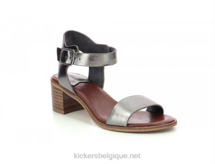 volou argent foncé femmes KickersDT2234