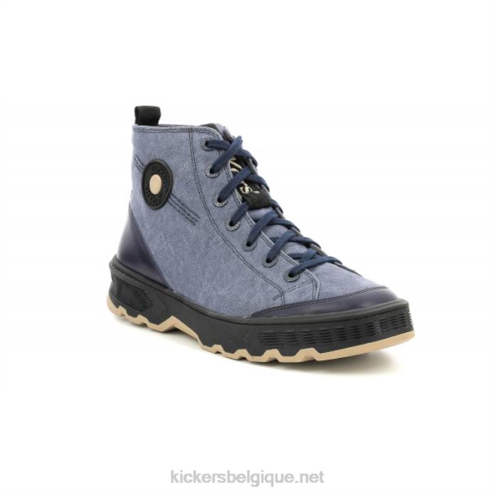 coup de pied bleu Hommes KickersDT22306