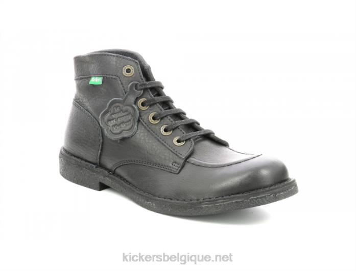 kickstoner noir perm semelle noire Hommes KickersDT22353