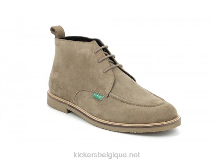 coup de pied totem beige taupe Hommes KickersDT22334