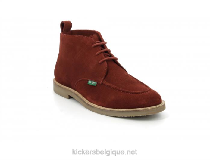 kick totem orange rouille Hommes KickersDT22335