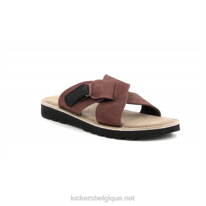 coup de pied nostra marron Hommes KickersDT22304