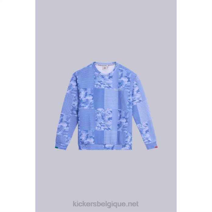 pull arche bleu unisexe KickersDT221028