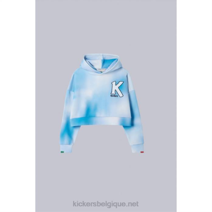 sweat à capuche multicolore femmes KickersDT221069